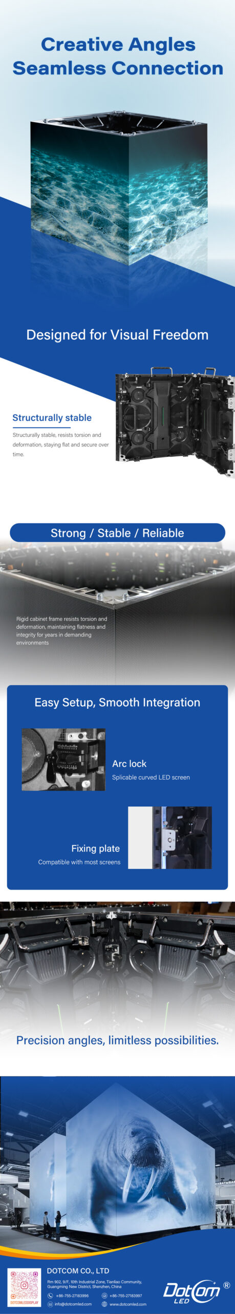Creative Angles - Dotcom LED